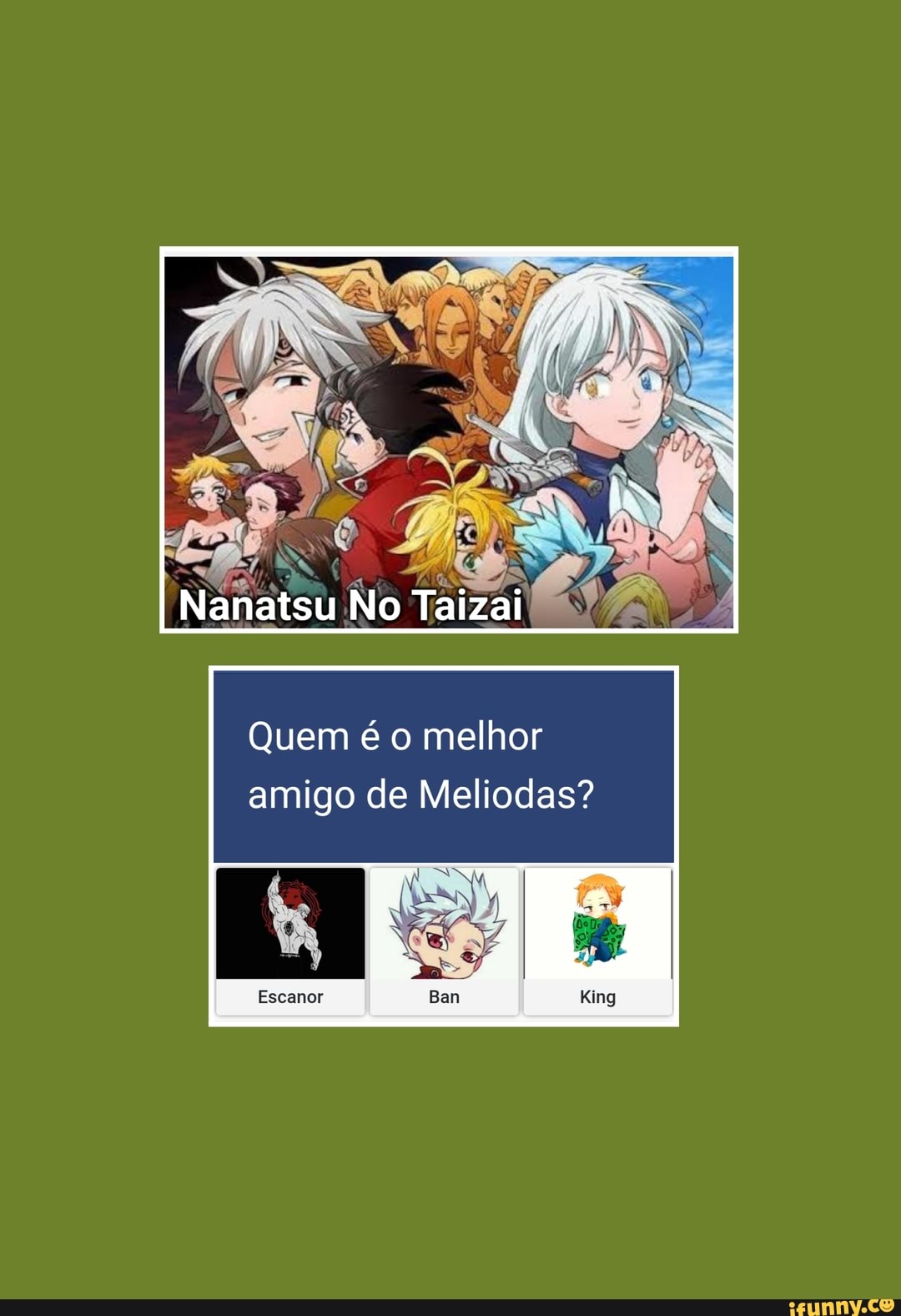 Que cena, meus amigos! - Nanatsu no Taizai Brasil