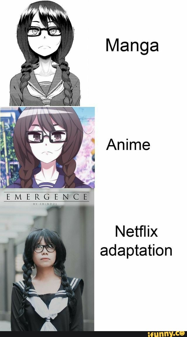 Manga EMERGENCE Anime Netflix Adaptation - IFunny Brazil