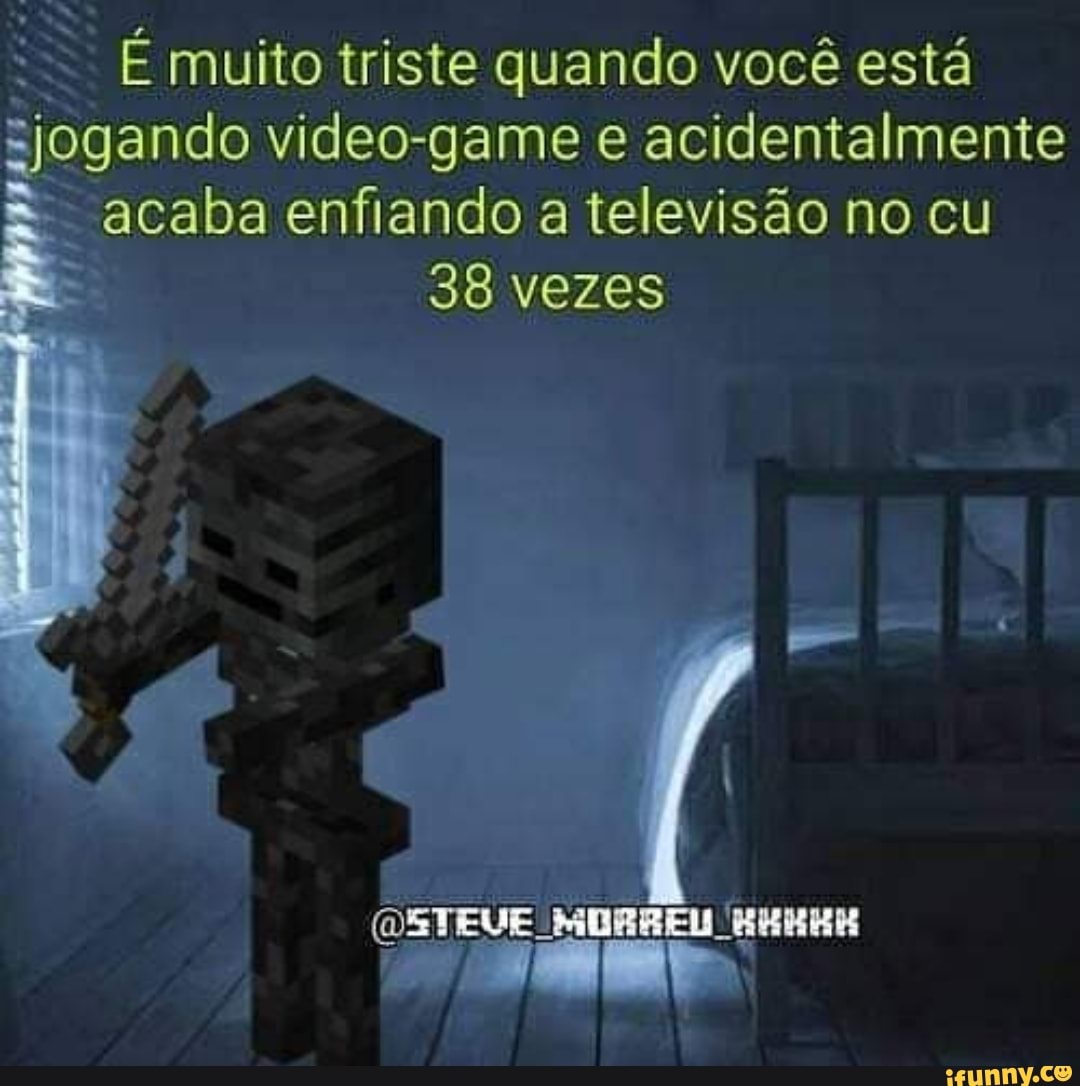 SE EU FALAR O VÍDEO ACABA - MINECRAFT 