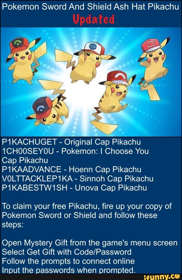 Buy All 8 Ash Pikachu for Sword and Shield - Rawkhet Pokemon