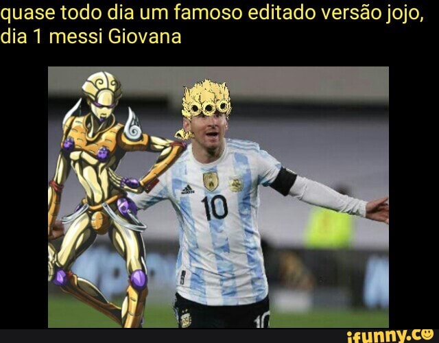 Quase todo dia um meme de Jojo