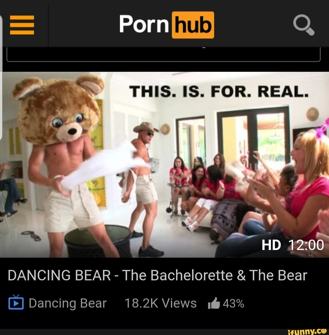 DANCING BEAR The Bachelorette The Bear Dancing Bear 18.2K Views 16 43% -  iFunny Brazil