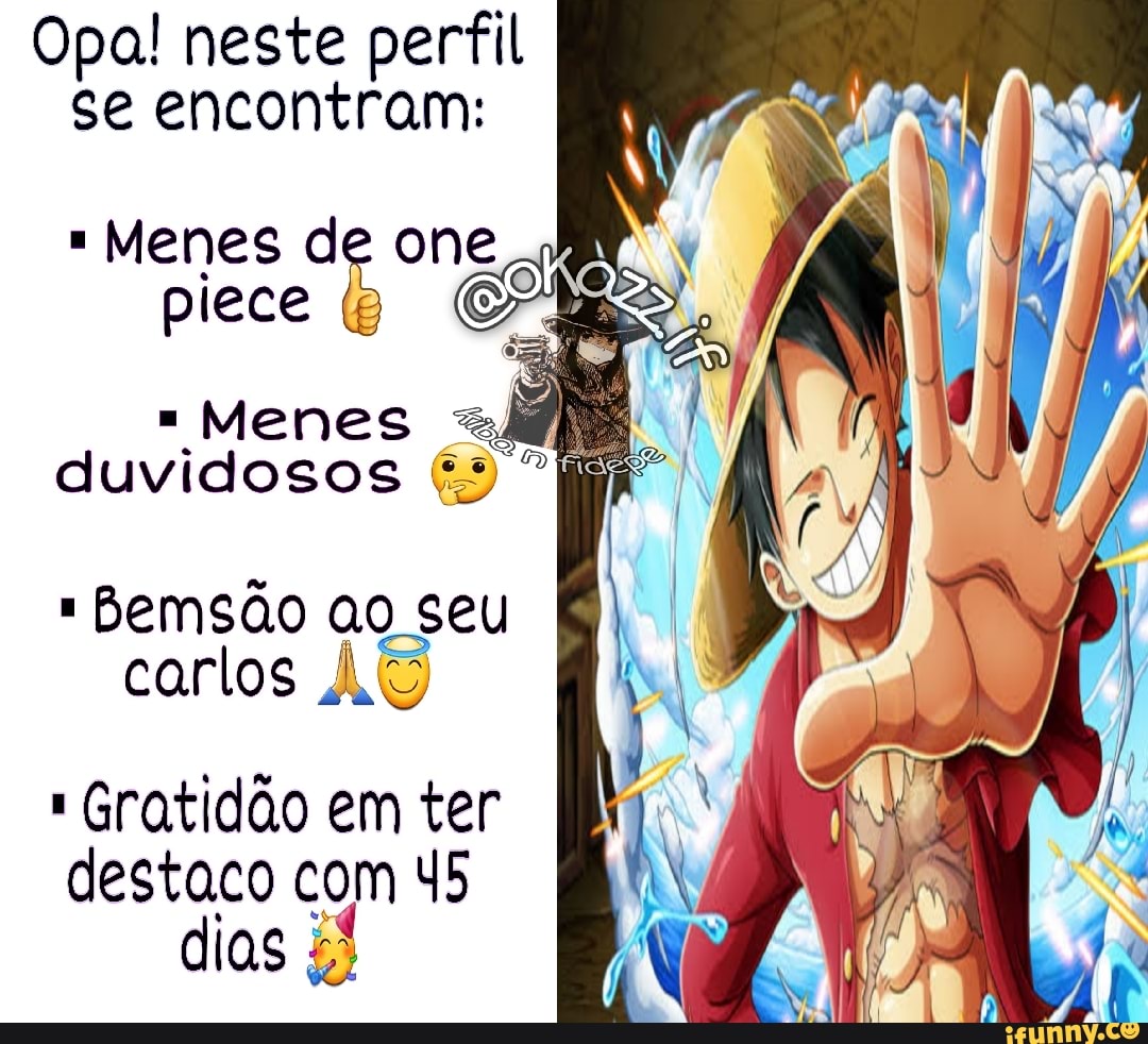 Não se preocupe. E só um braço. Foi um Todo dia um meme com um trecho de  cada episódio de One Piece dia 4. Episódio: 4. - iFunny Brazil