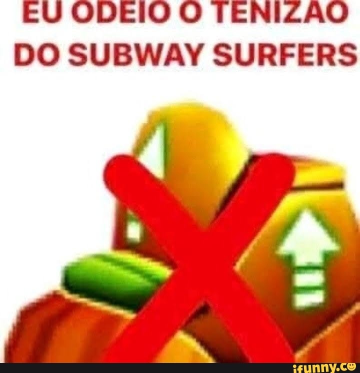 Atingi meu recorde no subway surf, deposite seu dane-se Novo Recorde!  261.301 - iFunny Brazil