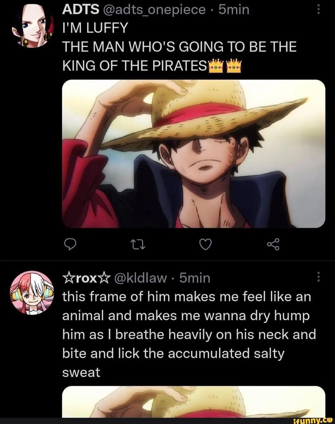 I'm Luffy! The Man Who's Gonna Be King of the Pirates!