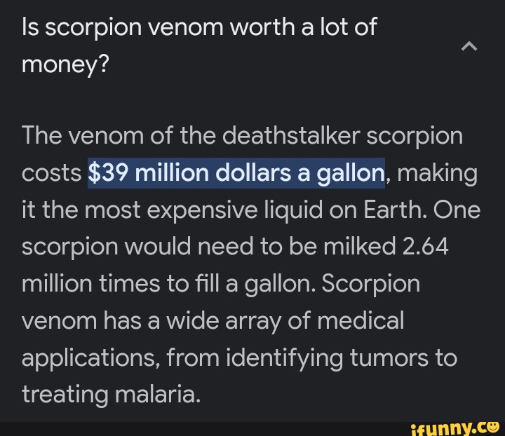 What is Worth Venom?