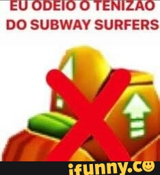 Se um pintar do Subway surf pegar destaque o ifunny é muito quebrado. Novo  Recorde! 2.110.929 Toque para continuar - iFunny Brazil