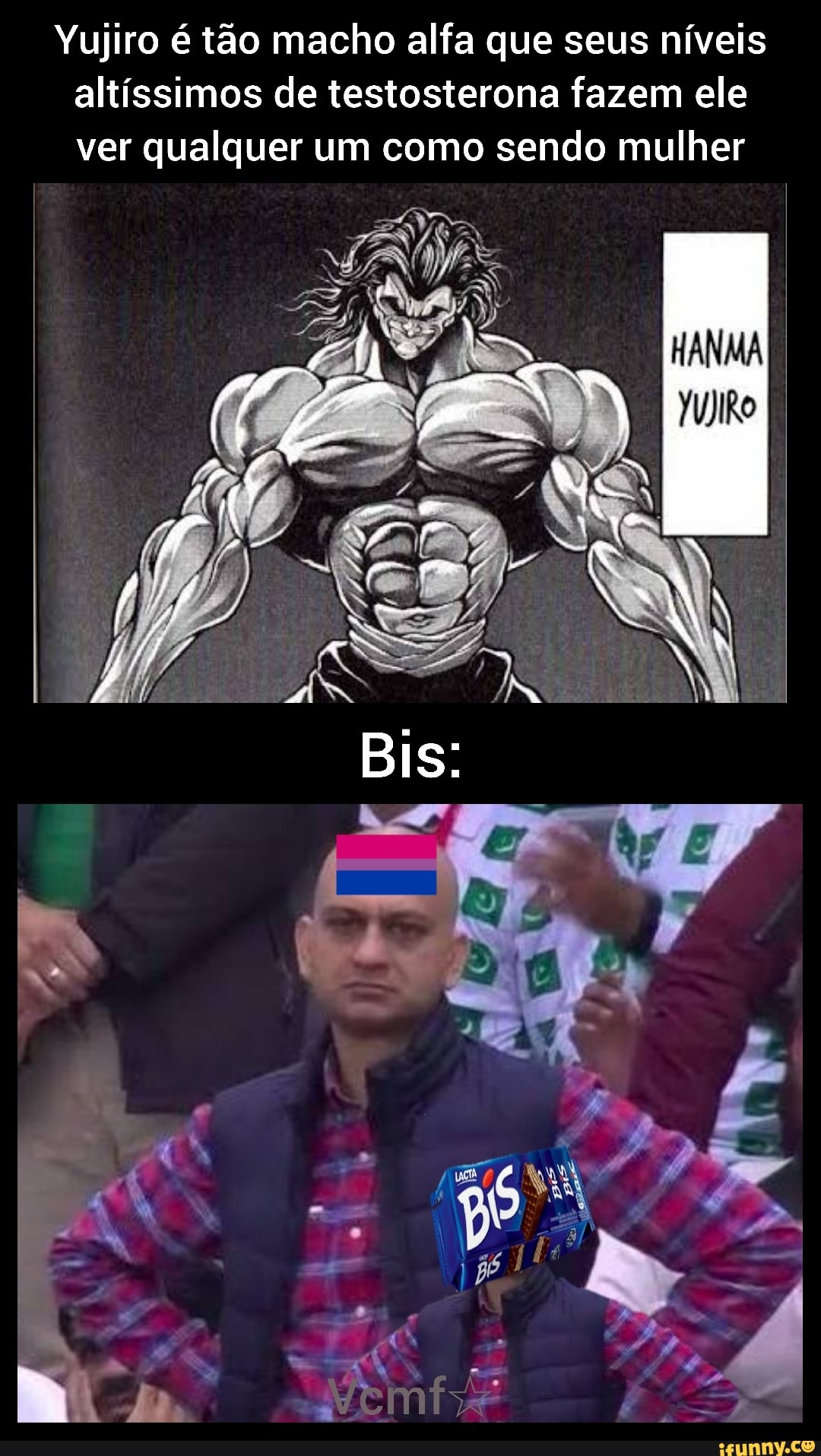 BAKI HANMA HANMA HANMA HANMA HANMA vs INDOMÁVEL - iFunny Brazil