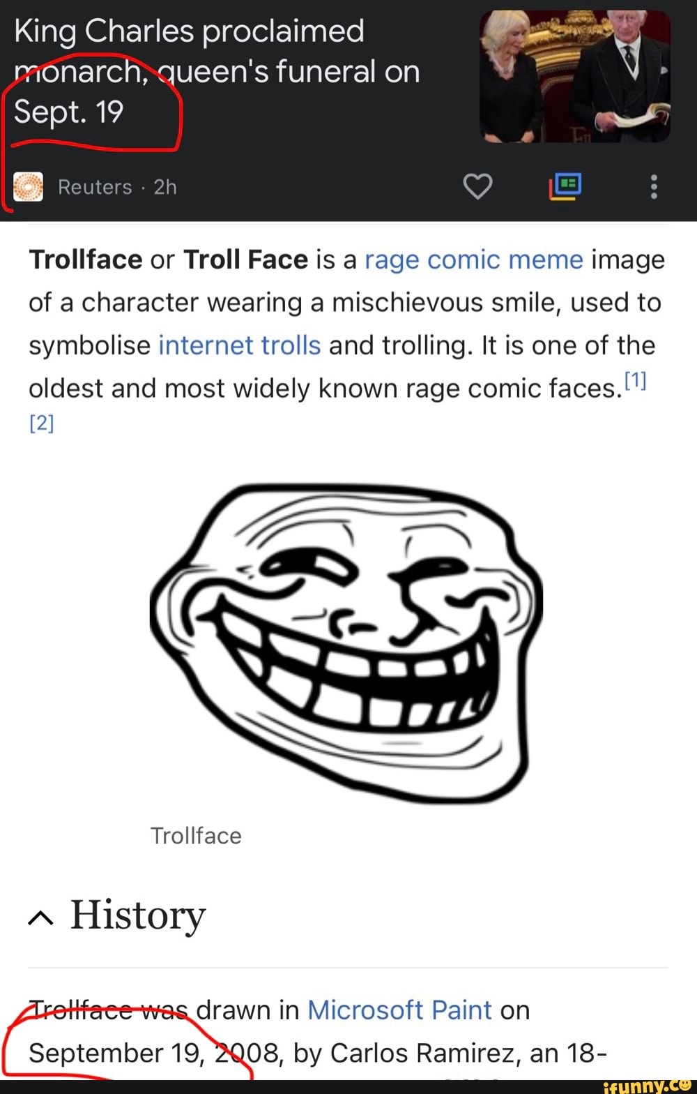 Smiling Trollface, Trollface