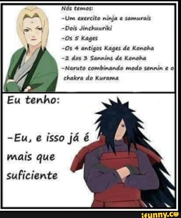 Orochimaru vs jinchuuriki, Naruto Shippuden ep 42 dublado, By Reforço  meme