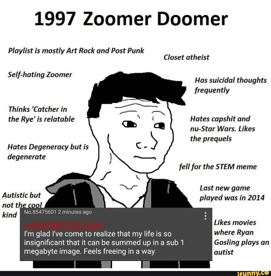 Doomer memes. Best Collection of funny Doomer pictures on iFunny Brazil