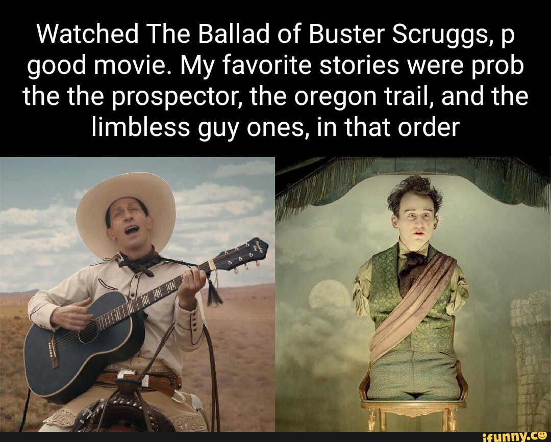 The Ballad of Buster Scruggs – A Film Review – Ryno's Ramblings