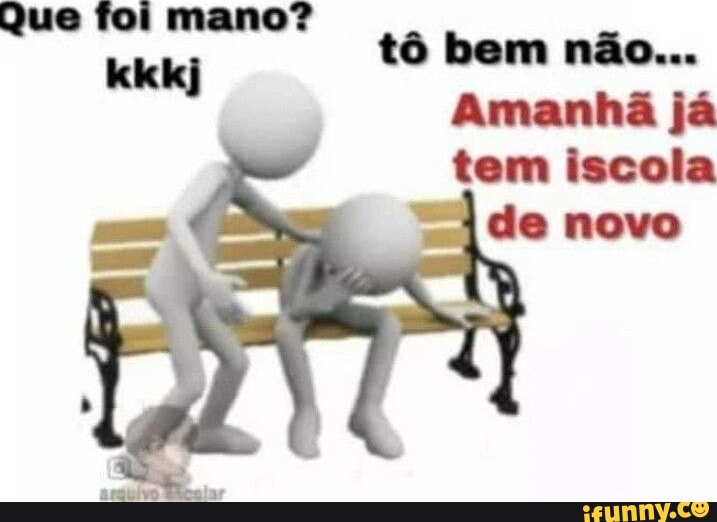 Mano que sorte do castigo KKKIKK, eu só tava andando de? ZE - iFunny Brazil