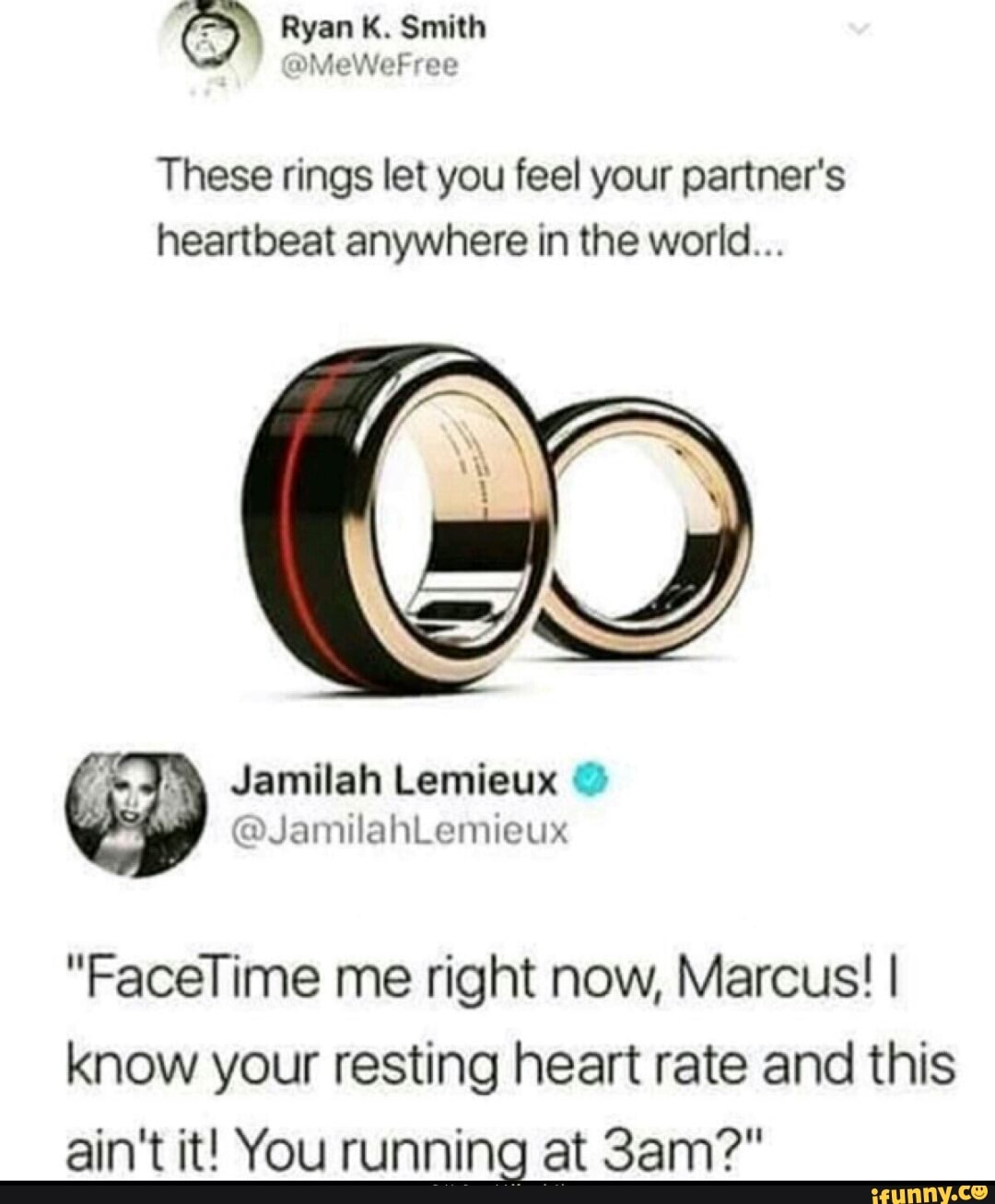 Rings that let you deals feel heartbeat