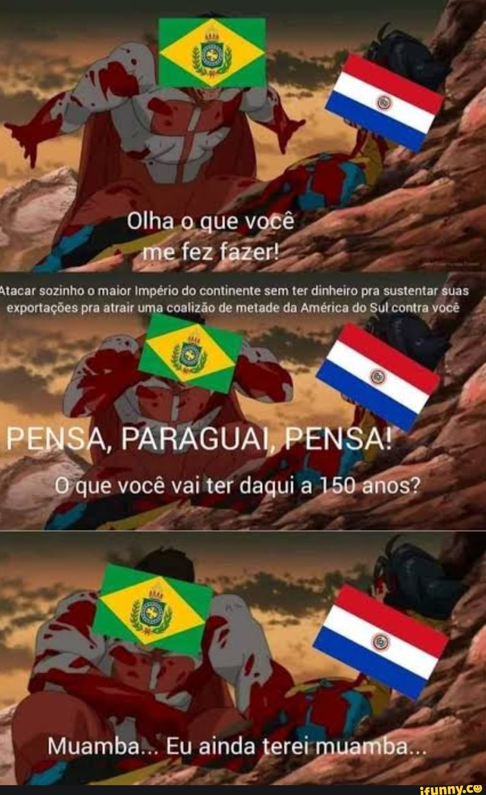 QUANDO O GRANDE SOGEKING, ACERTOU A BANDEIRA DO GOVERNO MUNDIAL - iFunny  Brazil