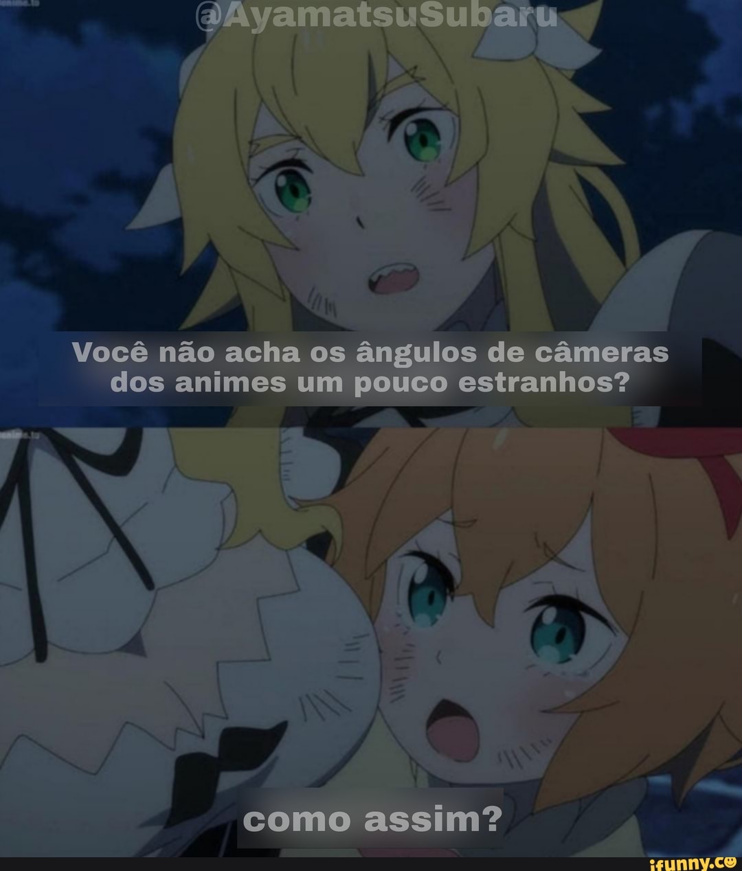 Você não acha os ângulos de câmera em animes meio estranhos? Ne Do