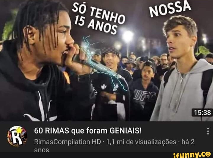 60 RIMAS que foram GENIAIS! RimasCompilation HD 1,1 mi de visualizações ...