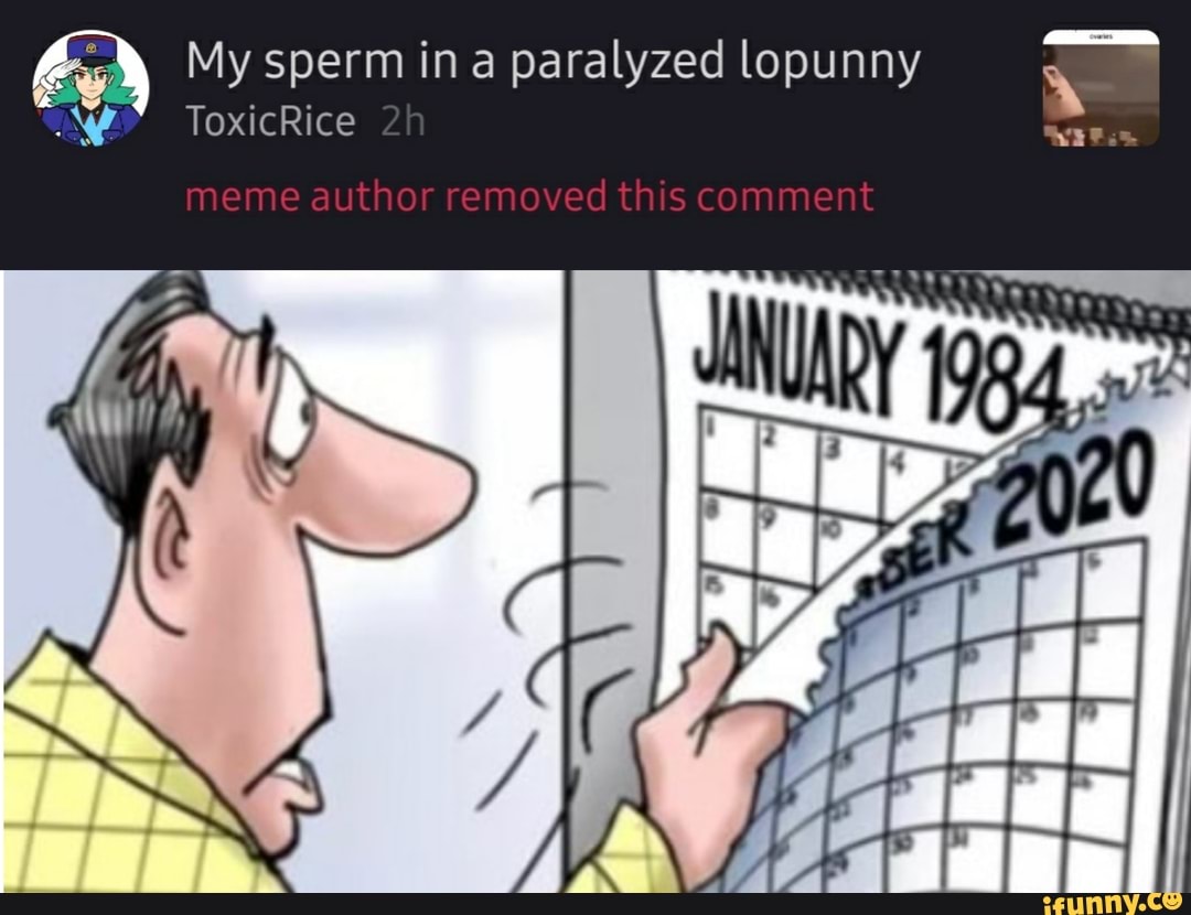 My sperm in a paralyzed lopunny ToxicRice meme author removed th s comment  - iFunny Brazil