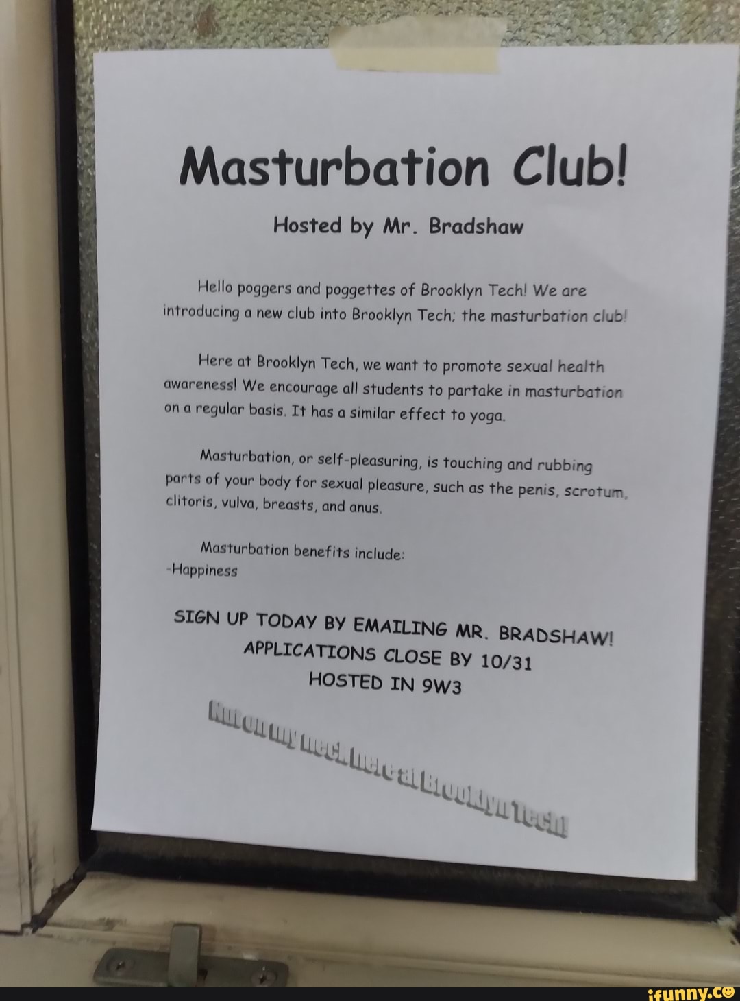 Mastrubation club