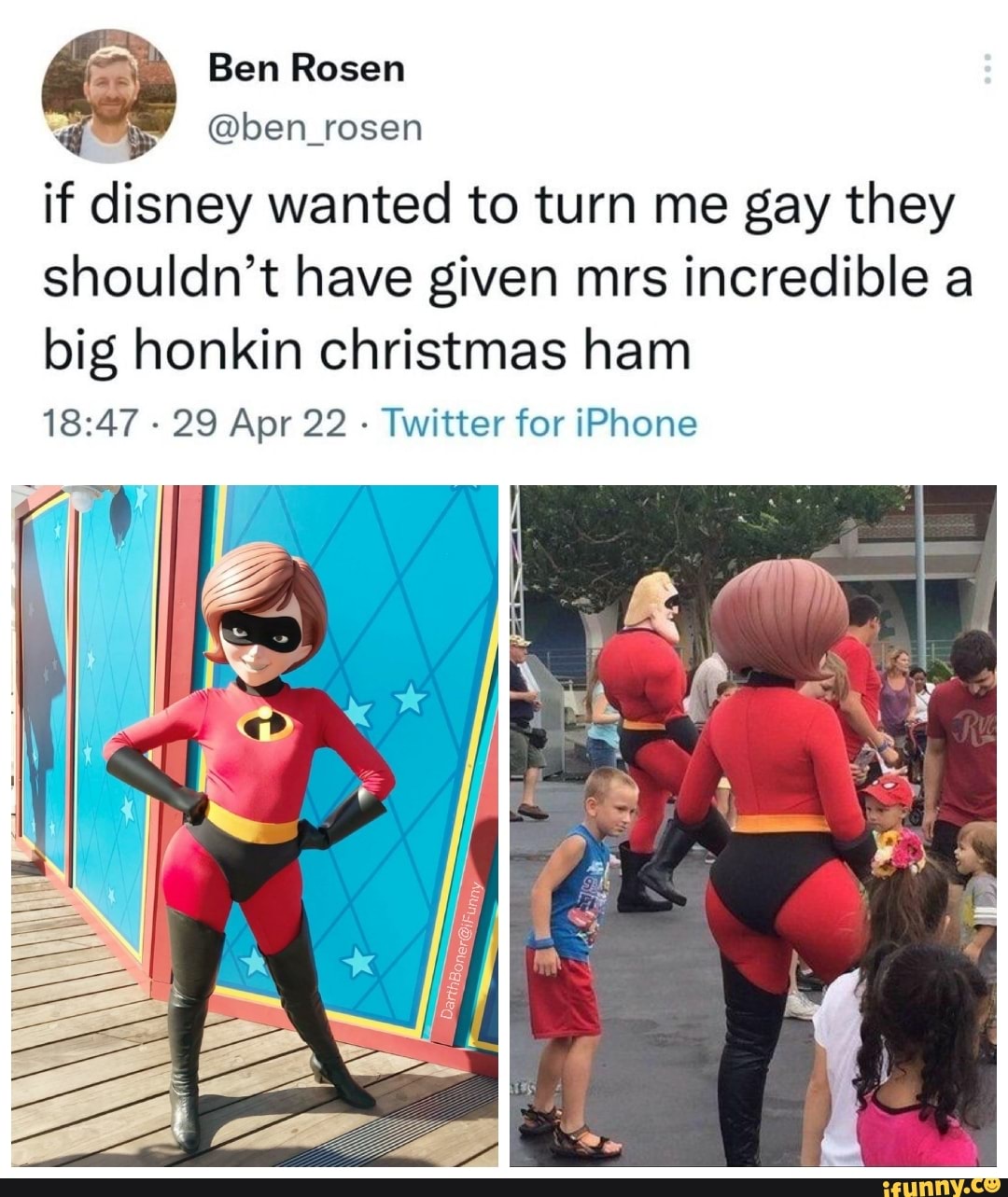 Queer Things — [ID: The Incredibles showdown meme. Mr.