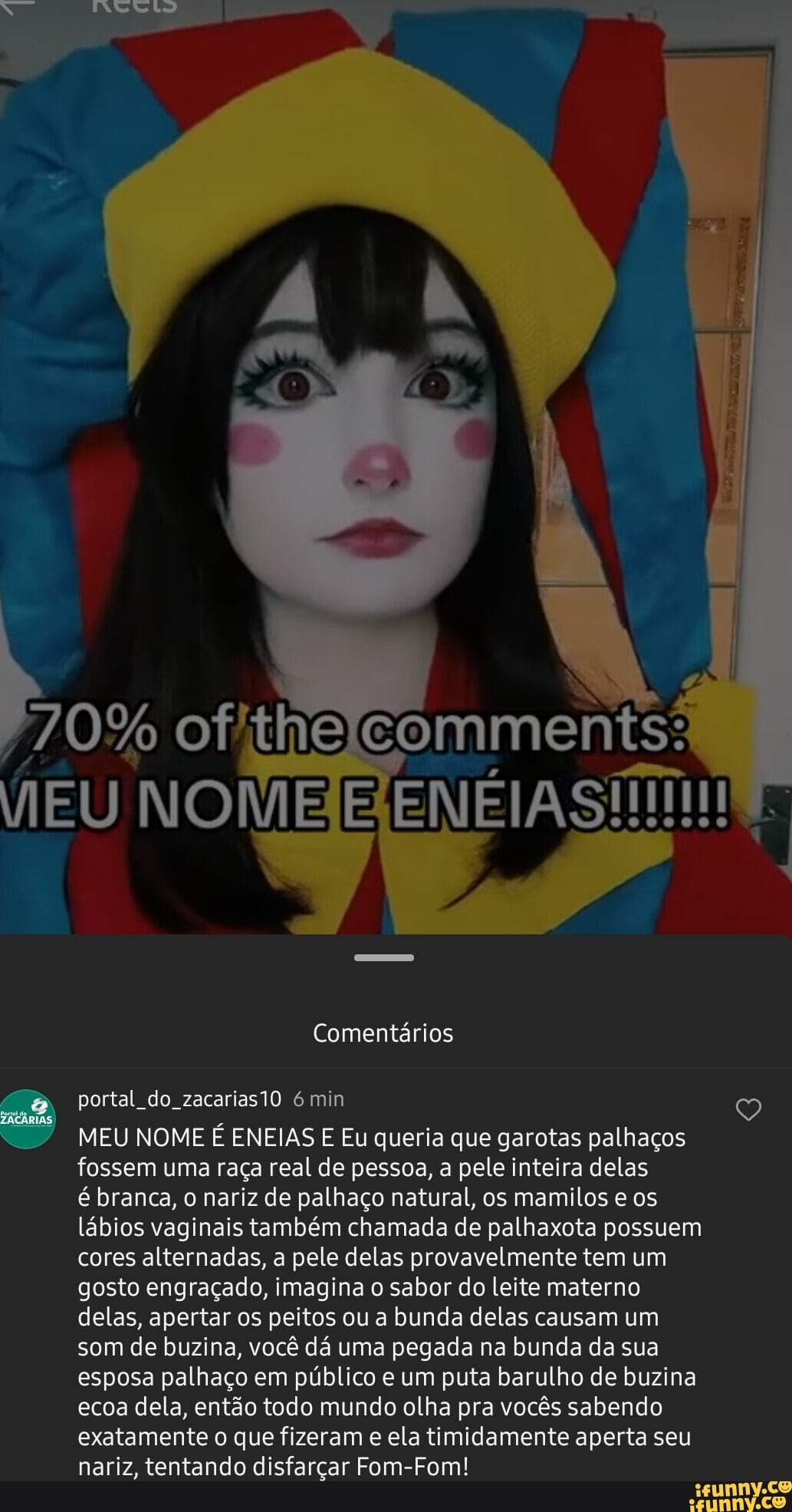 AS 70% of VEU NOME E Comentários portal do zacariastO min MEU NOME É ENEIAS