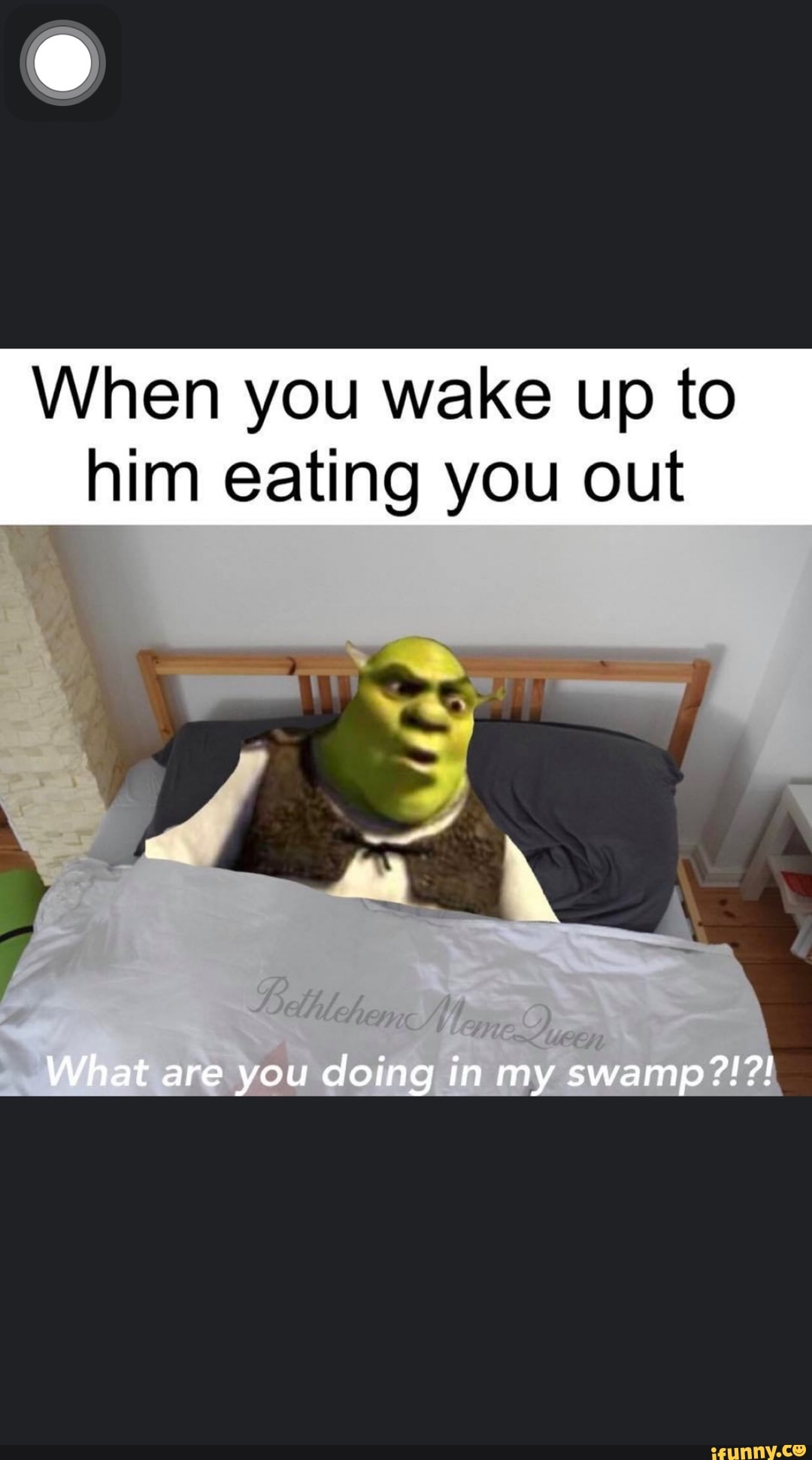 When you wake up to him eating you out - iFunny Brazil