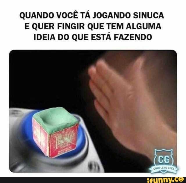 Jogando sinuca com corda ? Muito provavelmente você está fazendo errad