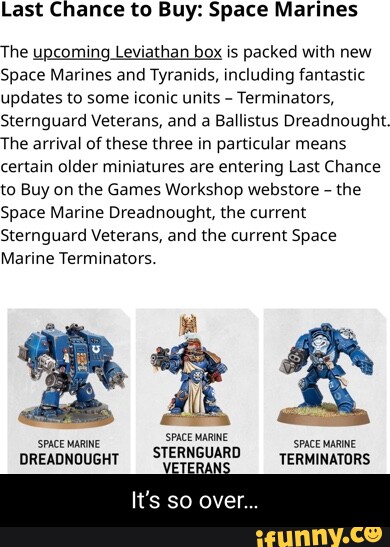 Leviathan Ballistus Dreadnought Space Marines Warhammer 40K