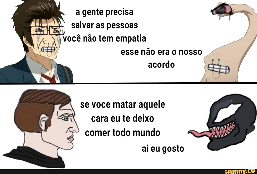 Oq as pessoas realmente querem dizer com aquele cara ali gosta de você:  Todo dia um meme co Deixa ele te comer logo. Todo dia um meme m um trecho  de cada