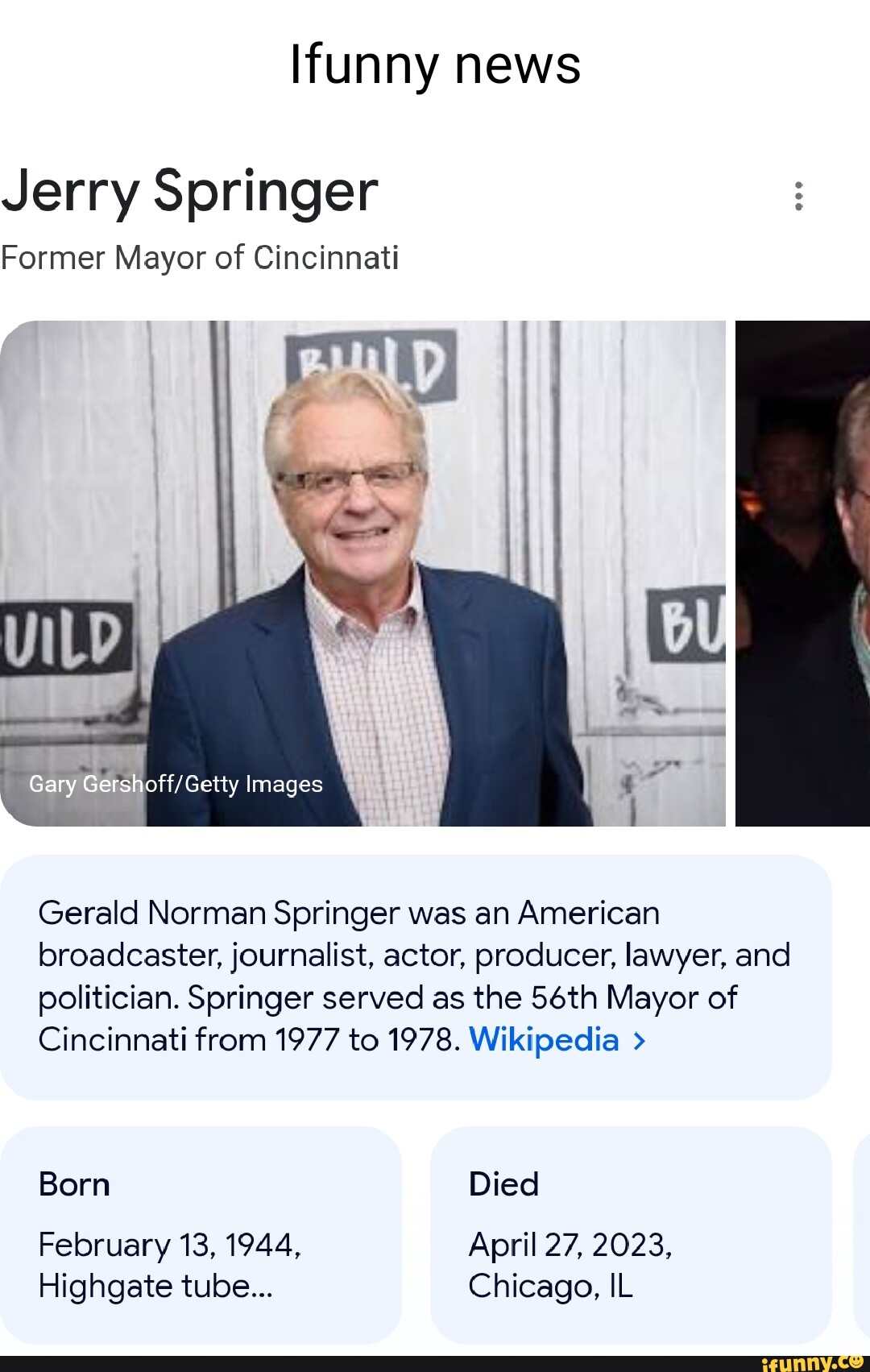 Jerry Springer - Wikipedia