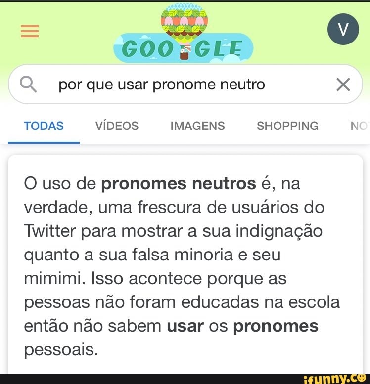 ME PESQUISEI NO GOOGLE E ME DECEPCIONEI! 