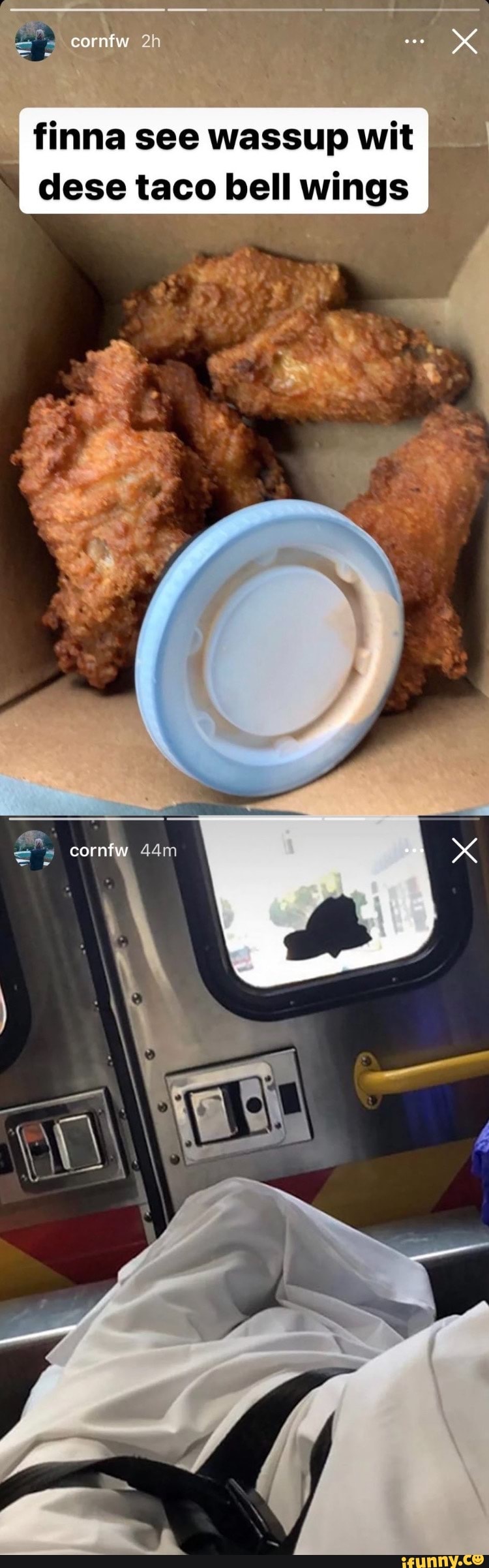 taco bell chicken wings mid meme｜TikTok Search