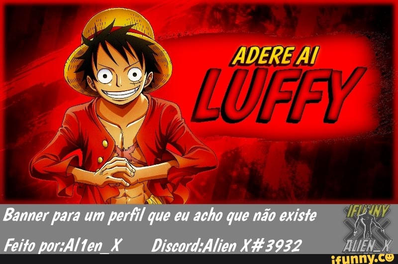 Perfil, Luffy, One Piece