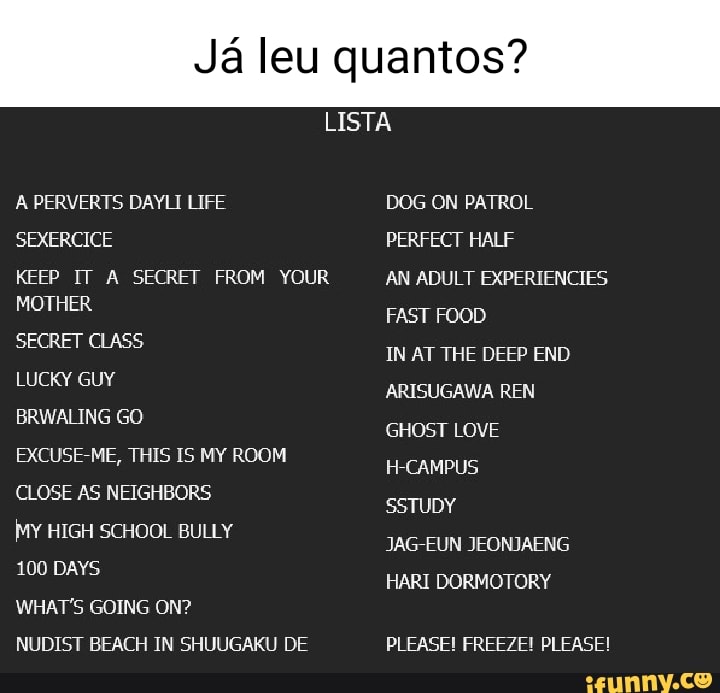 Liste memes. Best Collection of funny Liste pictures on iFunny Brazil