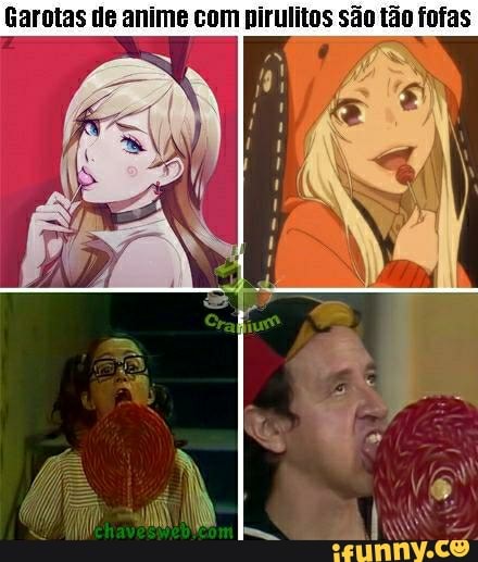 Memes de Animes - GAROTAS COM COMIDA NA BOCA SÃO FOFAS 🥰 #shorts