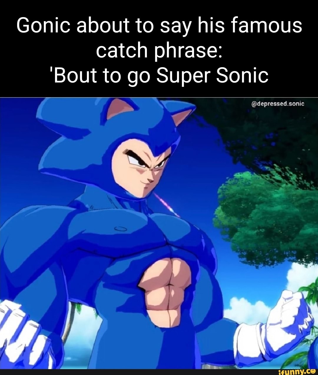 Sonic transformado em lobo super sonic - iFunny Brazil