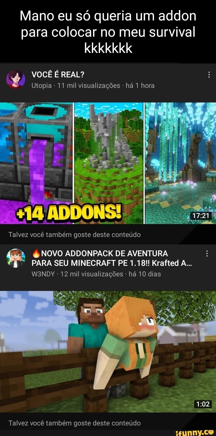 Acho que ele está me enganando ABRIR Minecraft online Amúncio Forneça jogos  de alta qualidade gratuitamente para ajudá-lo a passar o tempo chato -  iFunny Brazil