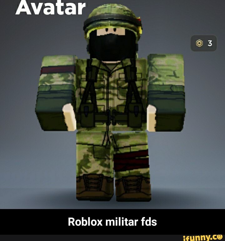 ropa de militar - Roblox