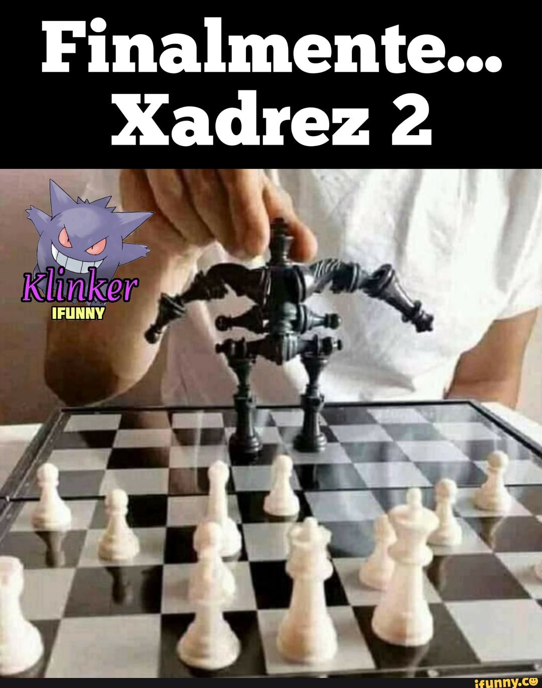MEMES EM IMAGENS - Finalmente lançaram xadrez 2 