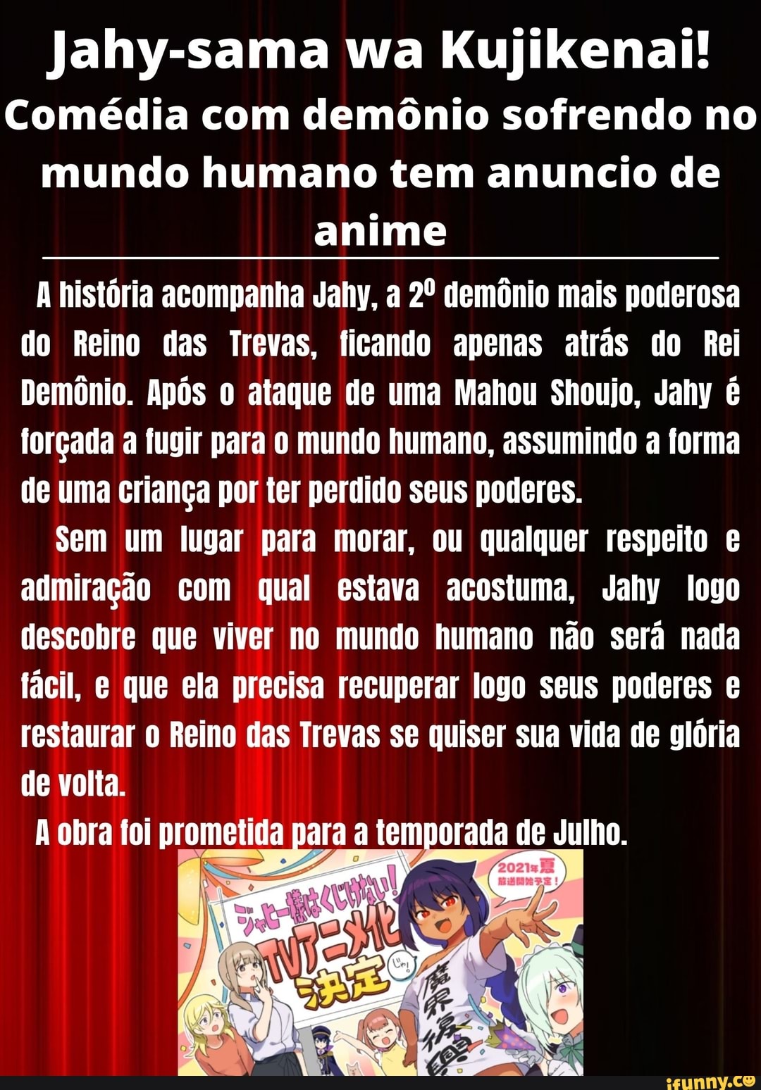 As Músicas do Anime Jahy-sama wa Kujikenai! em 2023