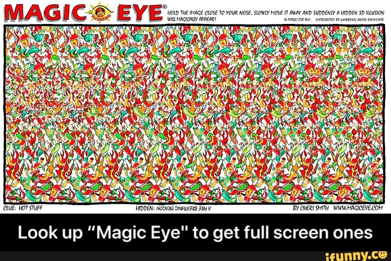 magic eye full screen