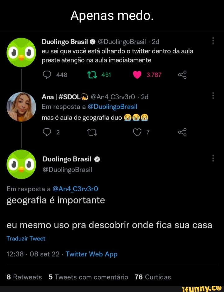 aula de história versão twitter : r/brasil