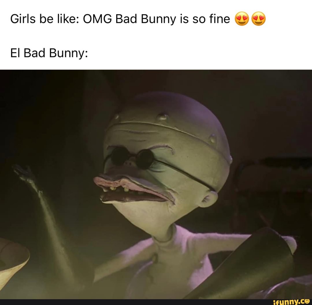 Badbunny memes. Best Collection of funny Badbunny pictures on iFunny Brazil