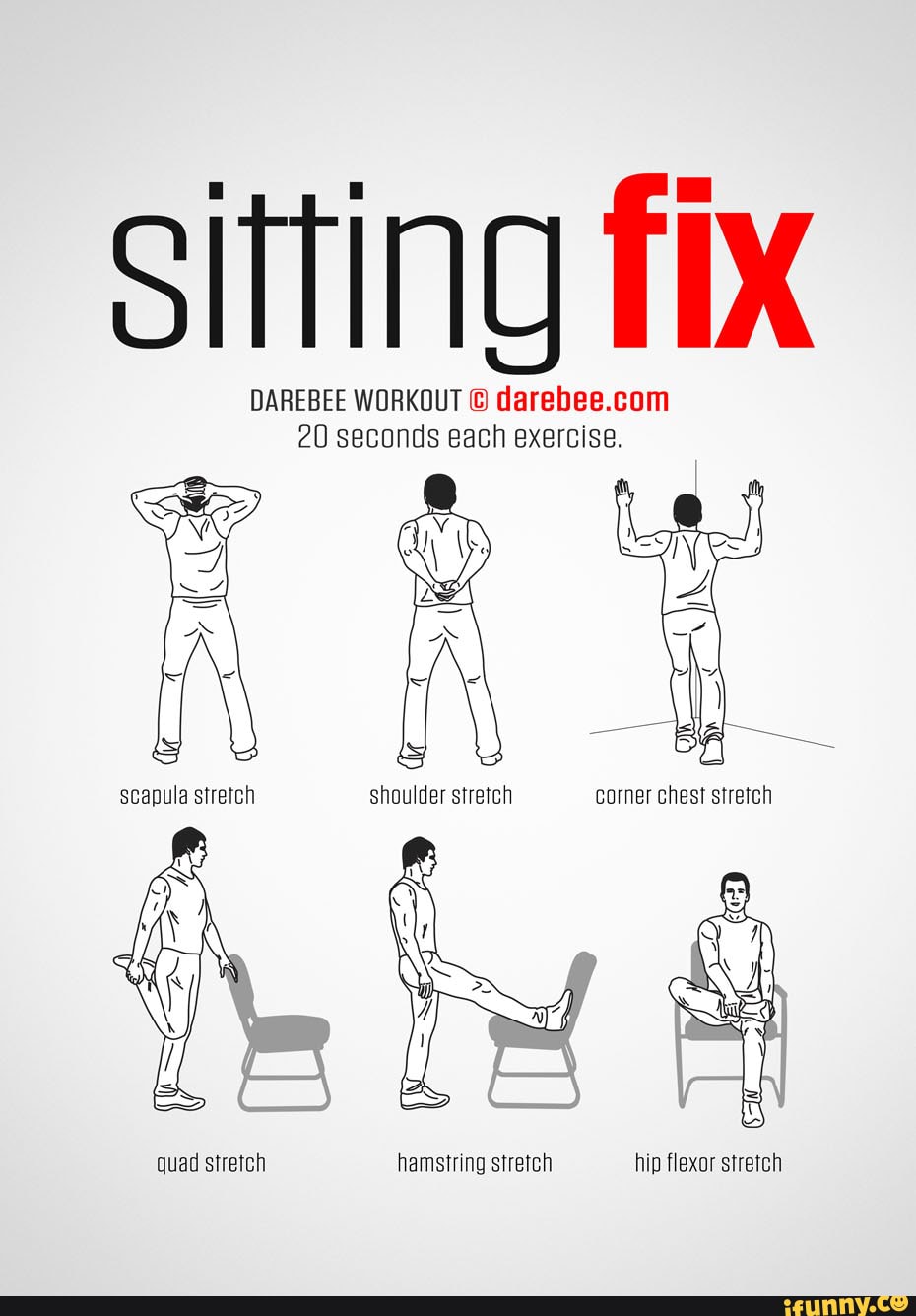 Shoulder Stretch - DAREBEE Workout