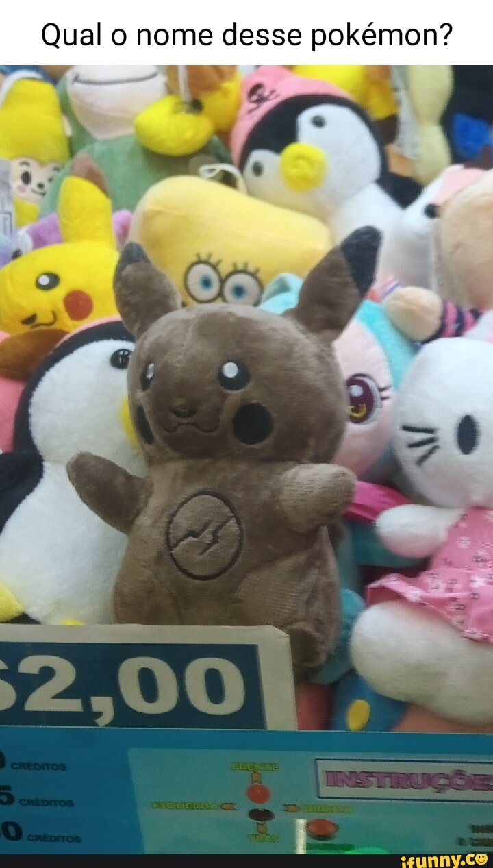 Qual é nome desse pokemon?