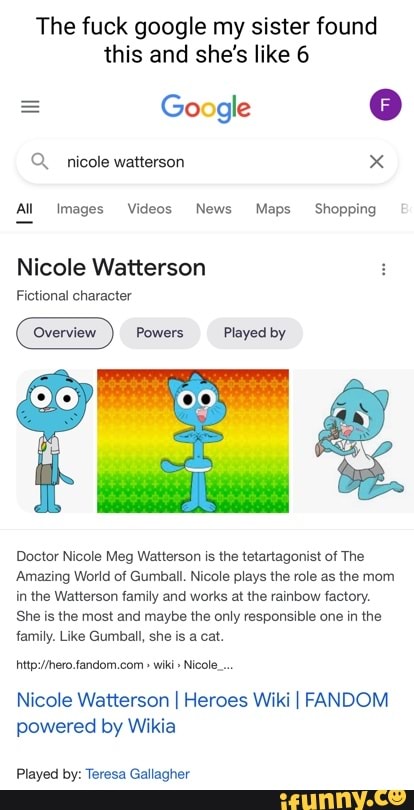 Nicole vs Gamball, Wiki