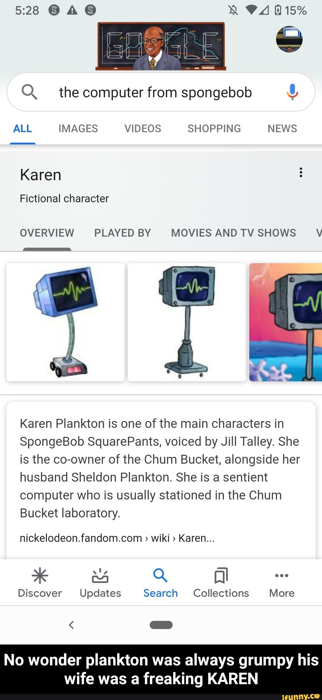 spongebob computer wife