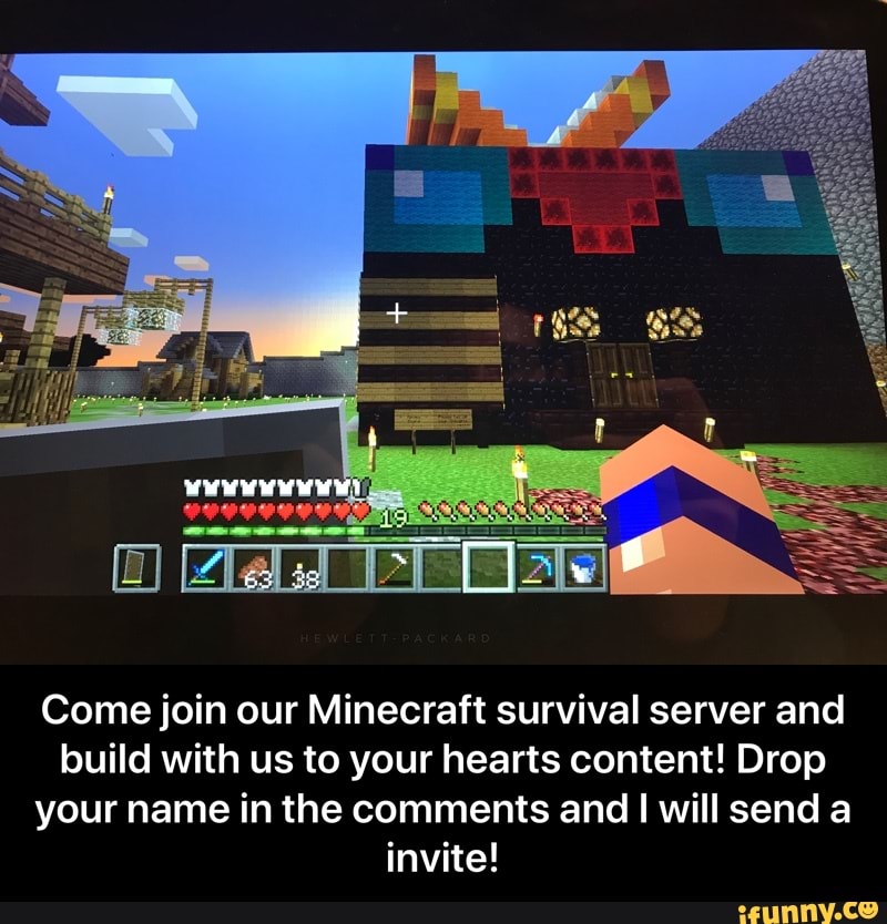 If wanna join a modded minecraft server discord server in the comments -  iFunny Brazil