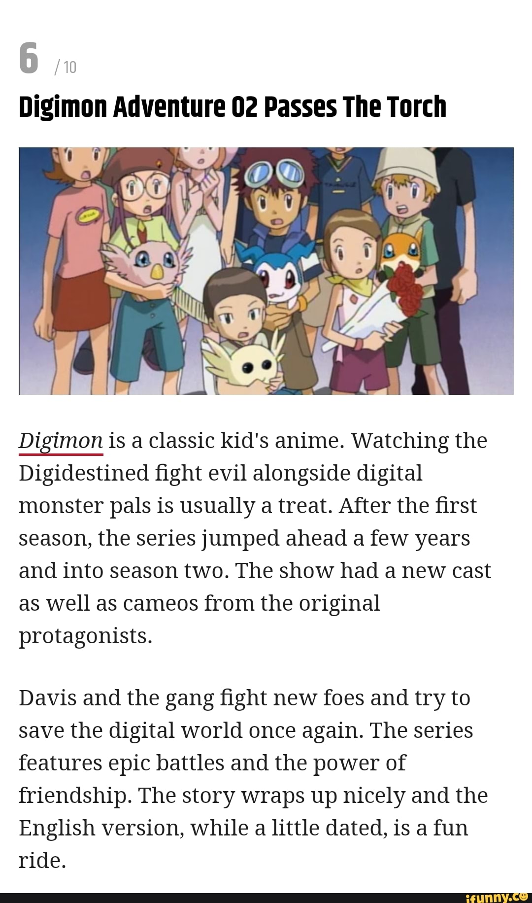 A História de Digimon 02