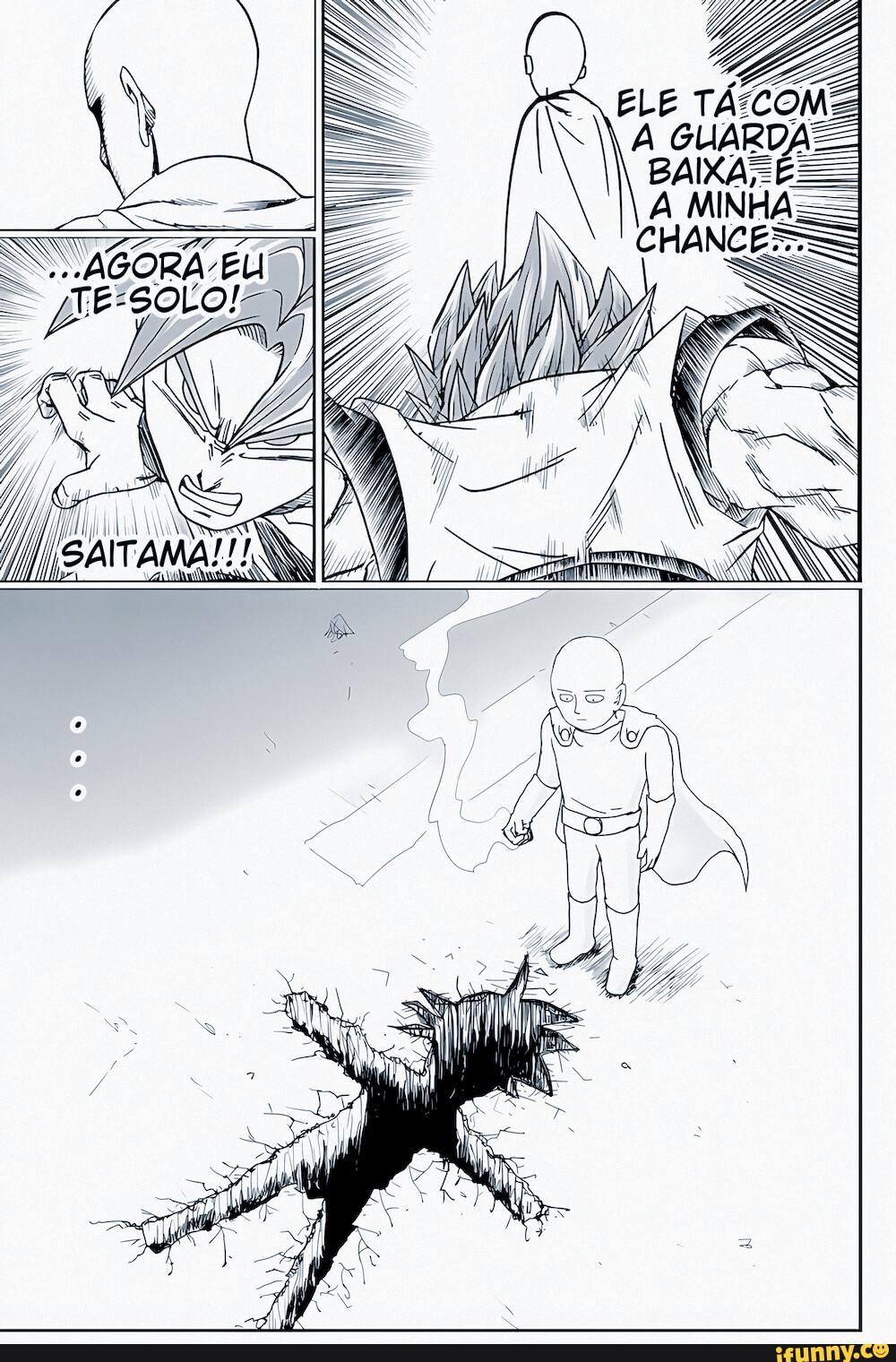 Saitama_vs_goku Memes. Best Collection Of Funny Saitama_vs_goku ...